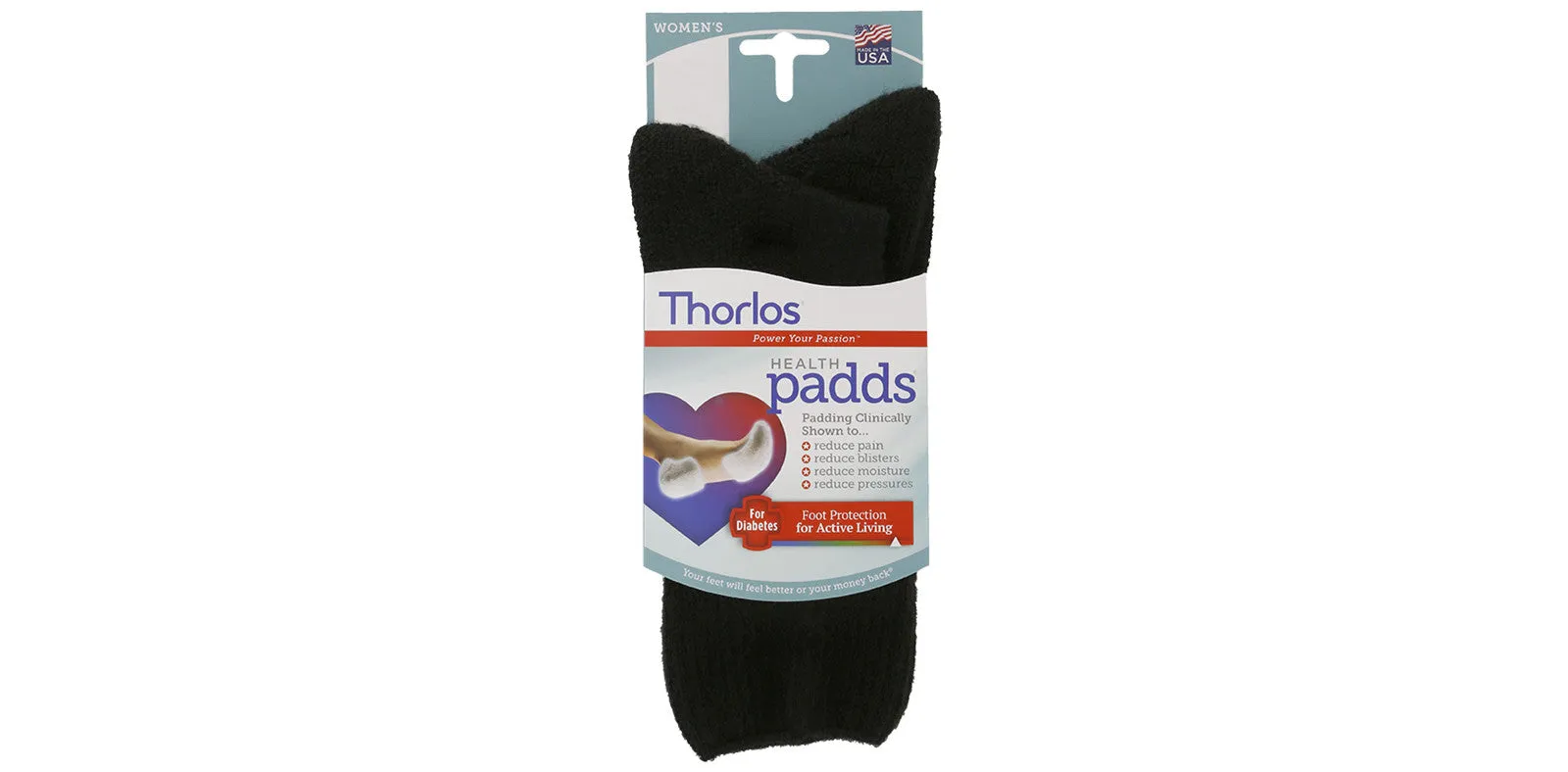 Thorlos Diabetic Health Padds Crew