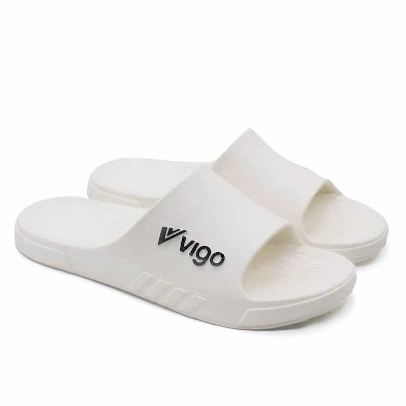 Vigo Skid Sandals - White