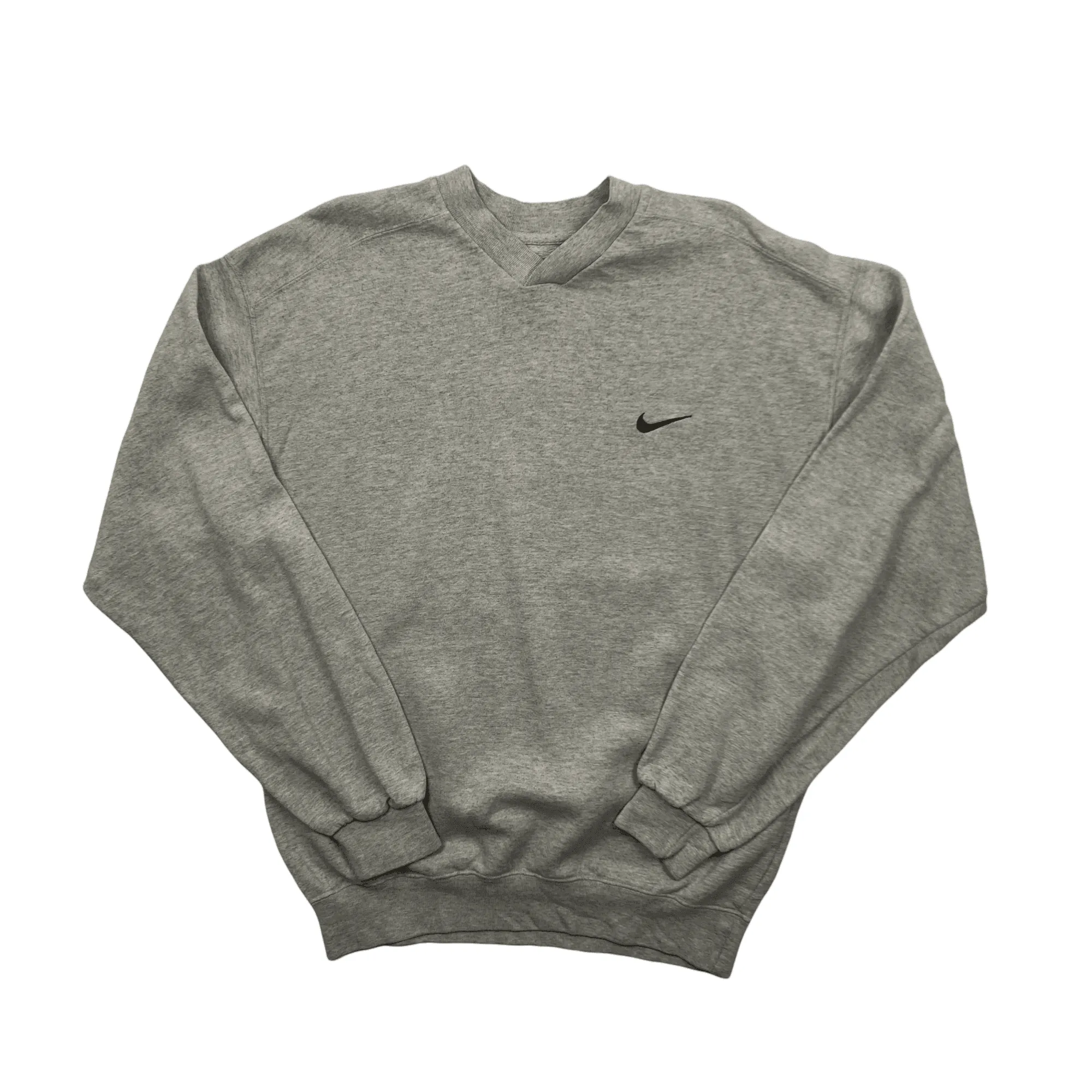 Vintage 90s Grey Nike Sweatshirt - Medium