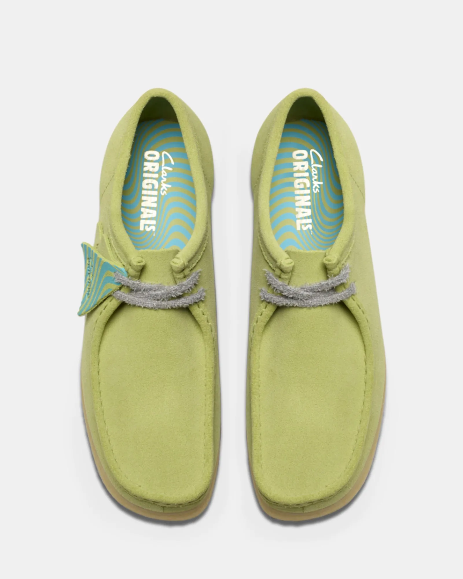 Wallabee (M) Pale Lime Suede