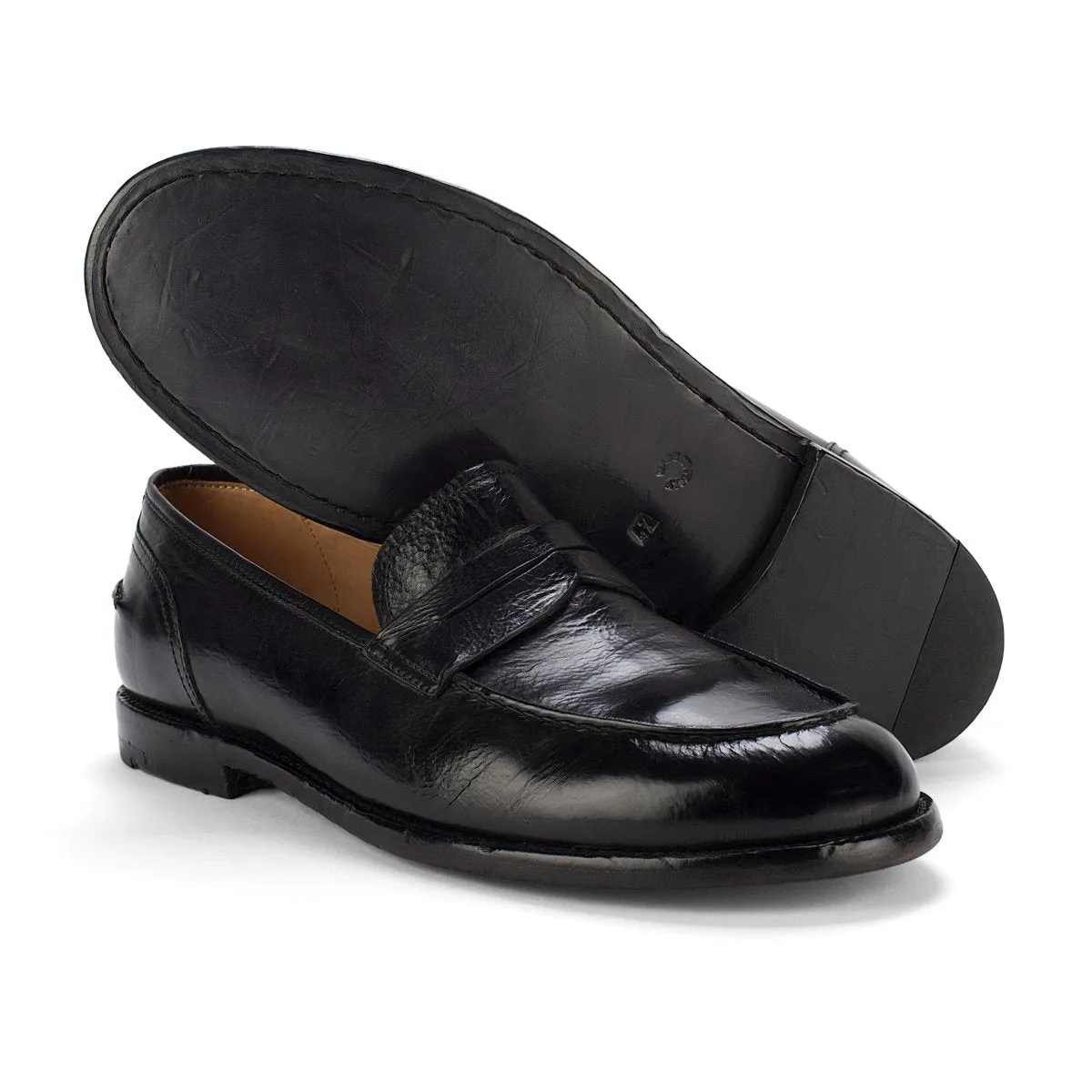 Classic Xavier 44020 Premium Leather Penny Loafers for Men