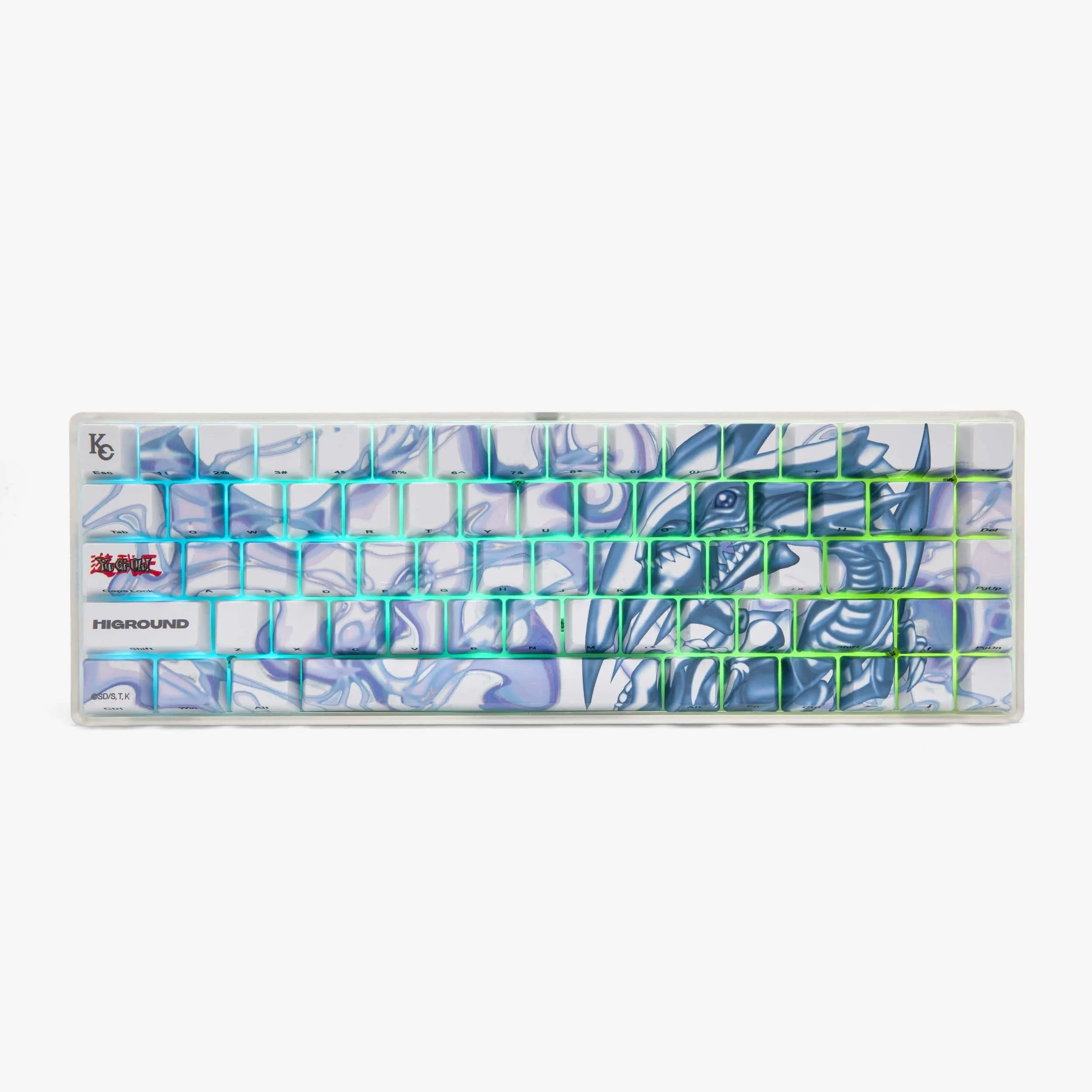 YGO x HG Performance Base 65 Keyboard - Blue Eyes White Dragon