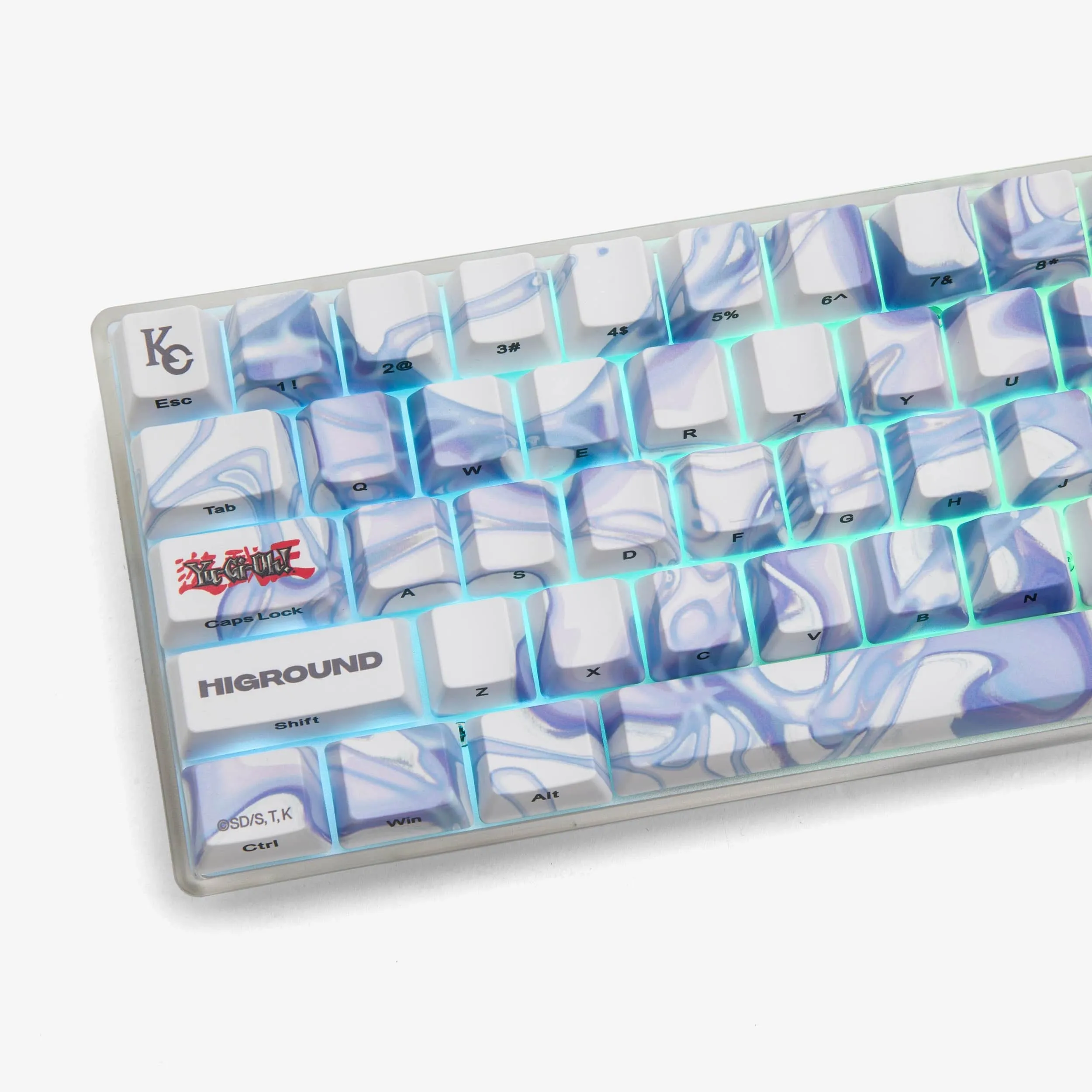 YGO x HG Performance Base 65 Keyboard - Blue Eyes White Dragon