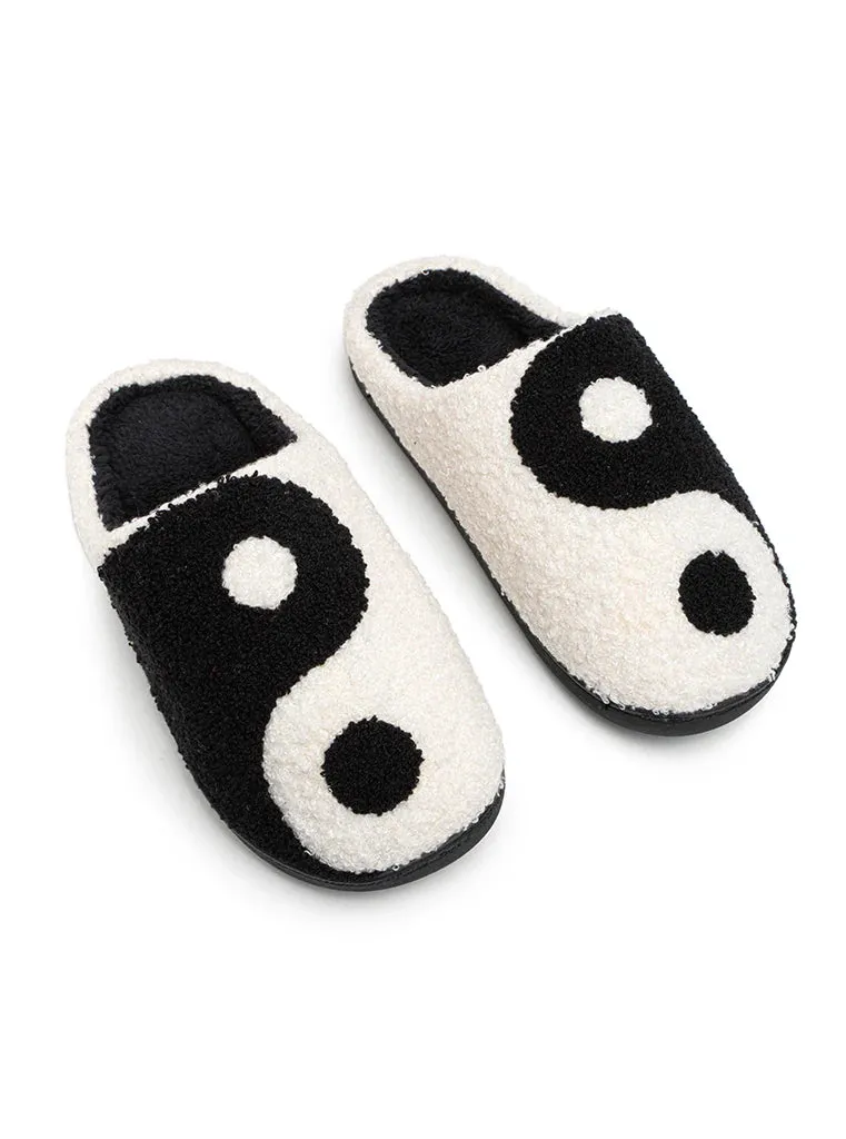 Ying Yang Slippers